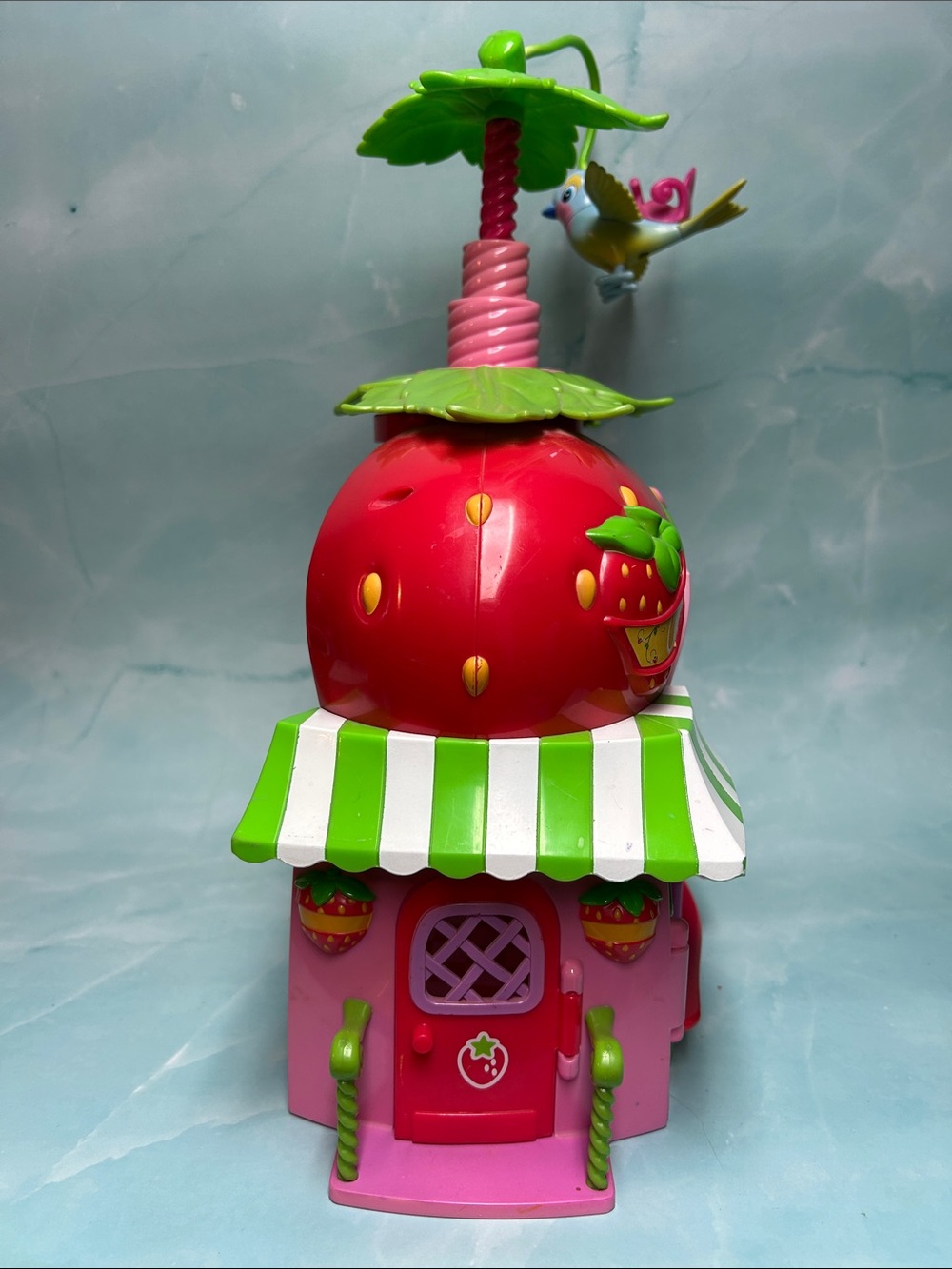 2008 Hasbro Strawberry Shortcake Whirly Bird Berry Café Playhouse Only - Picture 7 of 8